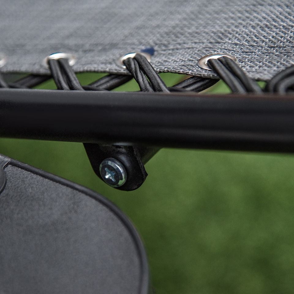 image 1 of Outsunny Foldable Reclining Garden Chair with Headrest, Zero Gravity Deck Sun Lounger Seat Chair with Footrest, Armrest, Cup Holder & Canopy Shade, Light Grey