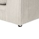 image 4 of Rivoli L Shape Corner Sofa in Jumbo Cord - Left Hand Facing Chaise | Cream | Five Plus Seater
