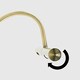 image 1 of ValueLights Capri Brushed Gold Wall Light and Bulb Gold
