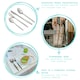 image 2 of Argon Tableware Economy Stainless Steel Dessert Spoons - 19cm - Pack of 12