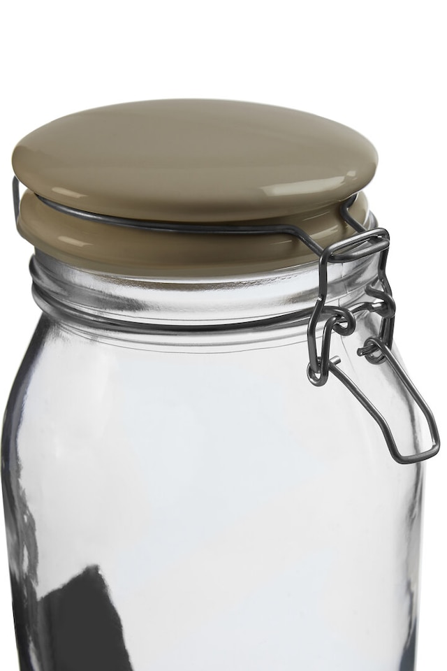 image 1 of Grocer Glass Storage Jar 2000ml