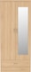 image 2 of Nevada 2 Door 1 Drawer Mirrored Wardrobe | Brown | Sonoma Oak