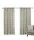 image 4 of Esher Eyelet Curtains - Grey - 229cm x 183cm