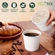 image 5 of ECONX 12oz White Disposable Paper Soup Cups Food Containers with Lids Takeaway Tubs 50pc
