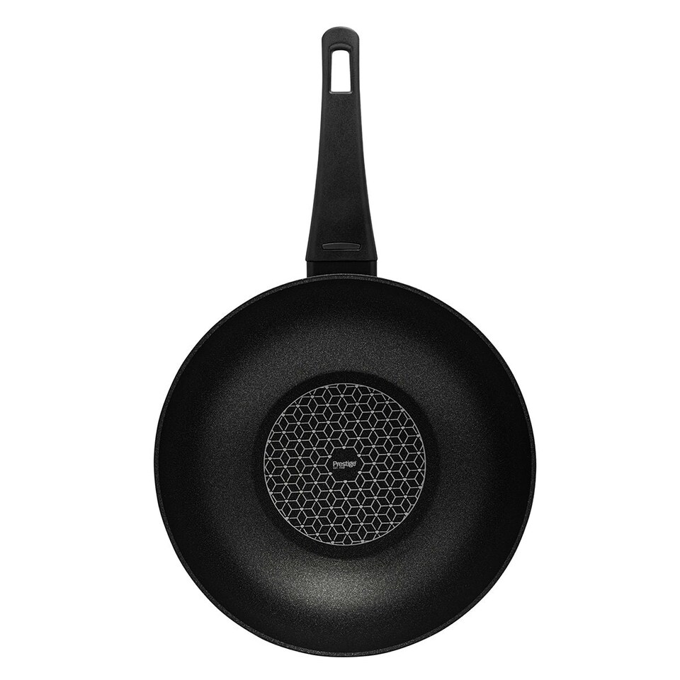 image 1 of Prestige Thermo Smart Heat Indicator Non-Stick Wok - 28cm