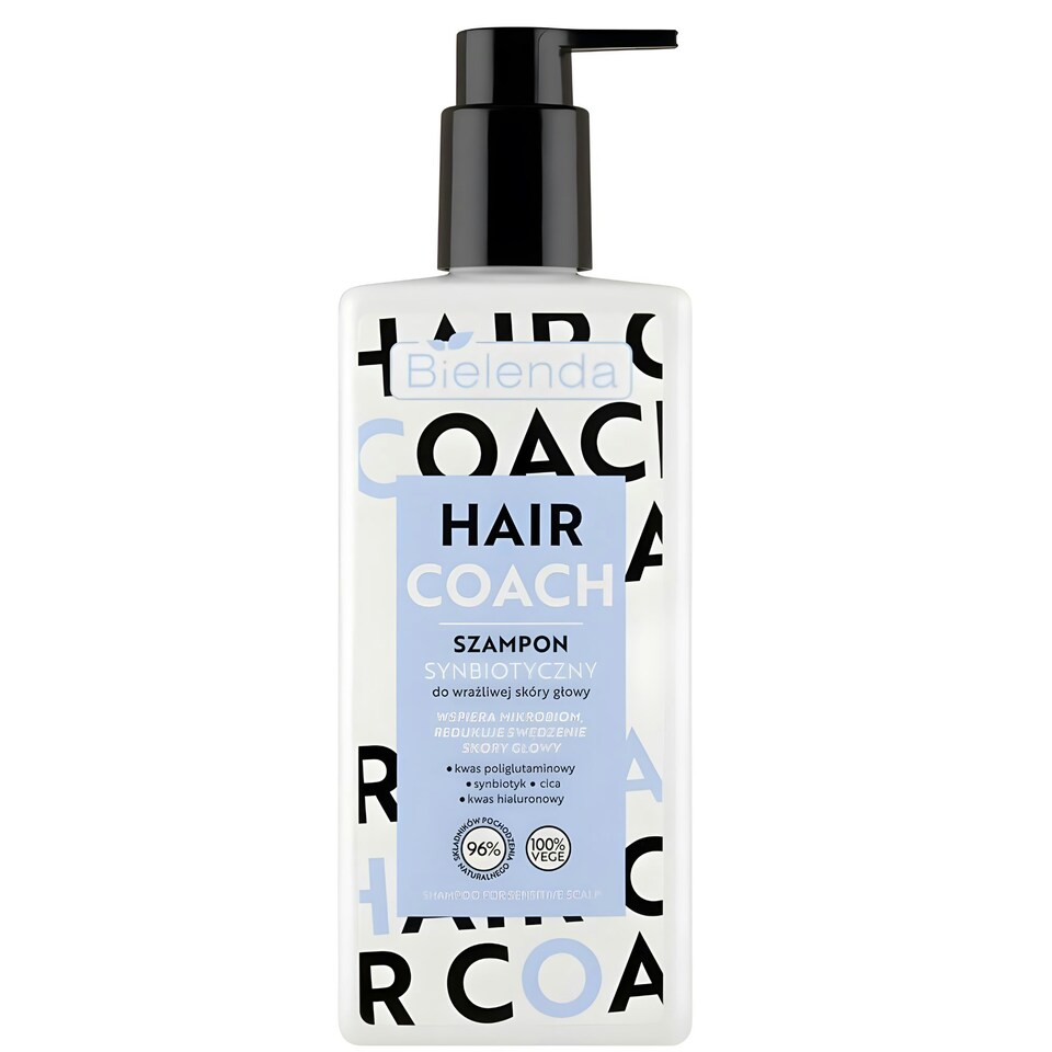 image 1 of Bielenda Hair Coach Synbiotic Shampoo For Sensitive Scalp 300ml