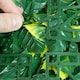 image 3 of Primrose Yellow Leaf Artificial Hedge Outdoor Patio Panels 50cm x 50cm
