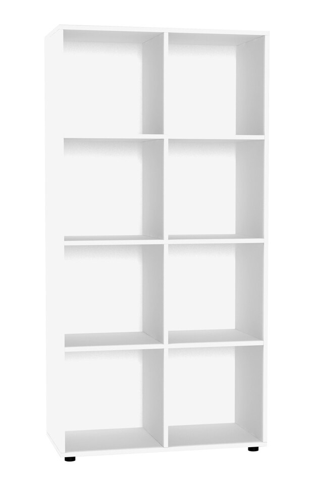 image 1 of 8-Cube Shelving Unit - Tall | White | 1
