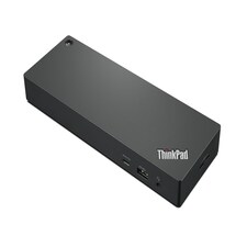 Lenovo 40B00300UK laptop dock/port replicator Wired Thunderbolt 4 Black  Red