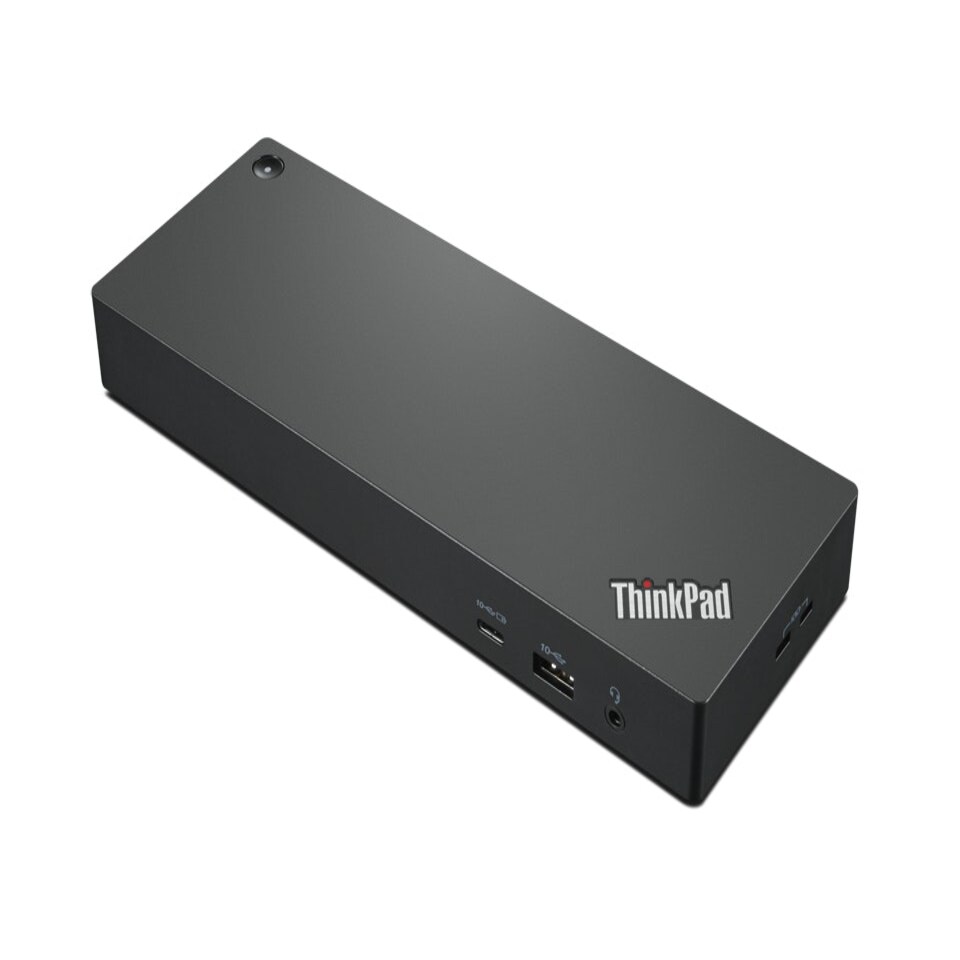 Lenovo 40B00300UK laptop dock/port replicator Wired Thunderbolt 4 Black Red