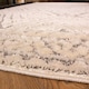 image 3 of KUKOON Grey Cream Diamond Geometric Tufted Pile Area Rug 60cm x 110cm | Grey