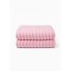 image 1 of Luxury Big Cord Blanket Thick Ribbed Throw Ultimate Comfort Warmth | Pink