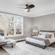 image 3 of ValueLights Black 36 Inch Ceiling Fan Integrated LED & Remote