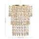 image 6 of ValueLights Decorative Gold Acrylic Ceiling Pendant Light Shade | Gold