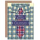 image 1 of Chequered Shirt Tie Grandad Birthday Card