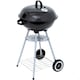 image 1 of Coal Barbecue with Wheels Aktive Enamelled Metal 46 x 89 x 46 cm Black