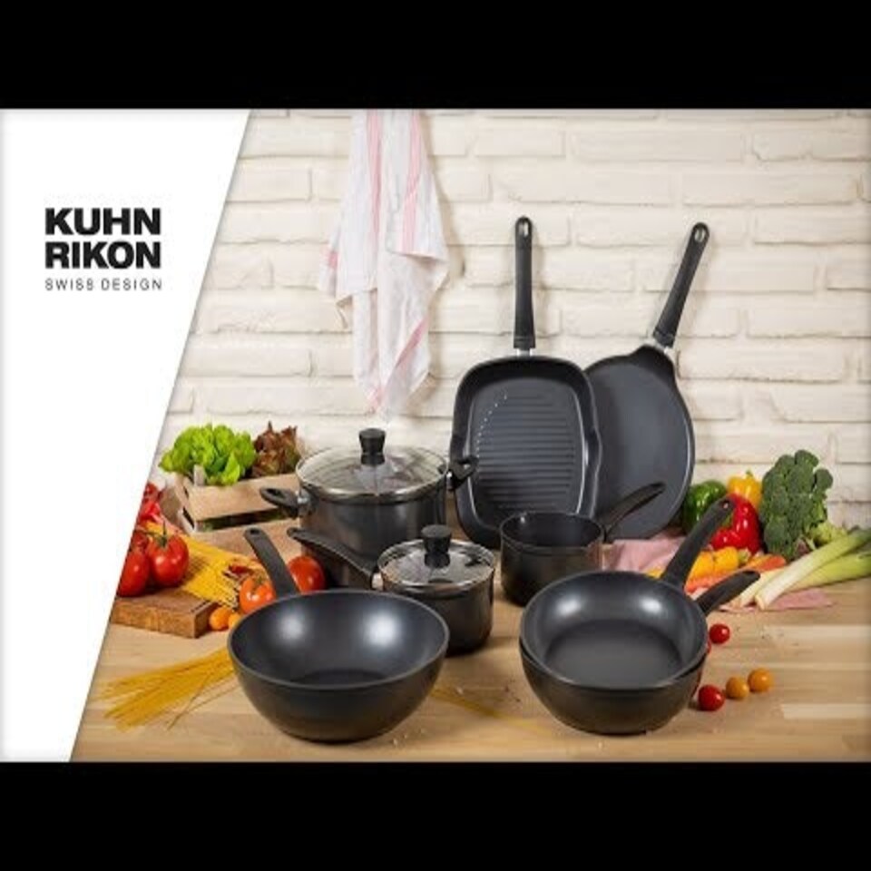 image 1 of Easy Induction Frying Pan Set 24 & 28cm