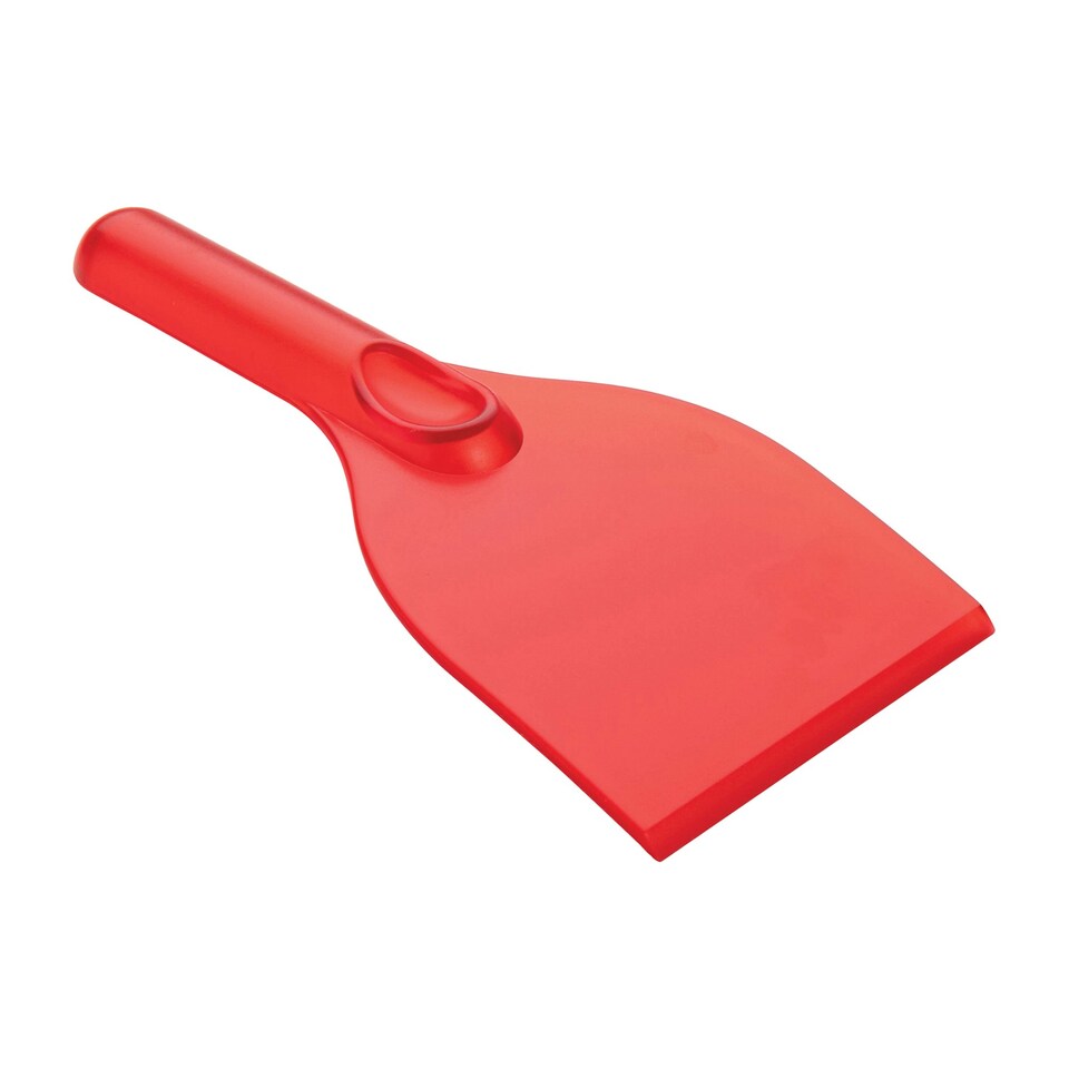 image 1 of XD Collection Plain Car Ice Scraper - Red - One Size