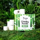 image 7 of Cheeky Panda Classic Bamboo Toilet Paper 24 rolls 200 sheet 3 ply sheets | White | 24 Rolls Unwrapped | 24