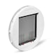 image 8 of Cat Mate Large Glass & Wall Fitting Cat Flap – White (357W)