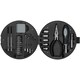 image 3 of STAC 25 Piece Tyre Shape Tool Set - Silver/Solid Black - 5.5 x 15.6 cm