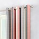 image 2 of Fusion Whitworth Stripe Eyelet Curtains Blush