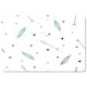 image 2 of Cute cartoon seamless vector pattern with feathers and arrows in boho style (Placemat)