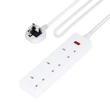 GEEPAS 3 Gang Extension Lead, 5M Cable