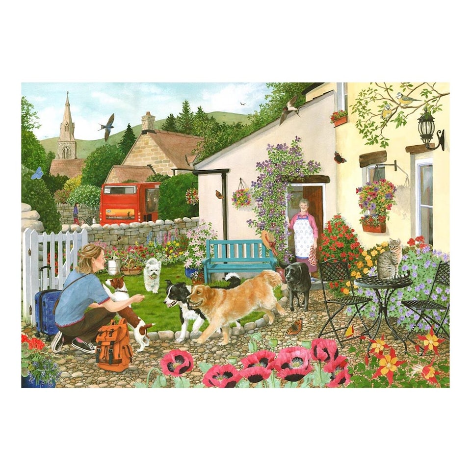 Welcoming Committee BIG 500 Piece Jigsaw Puzzle