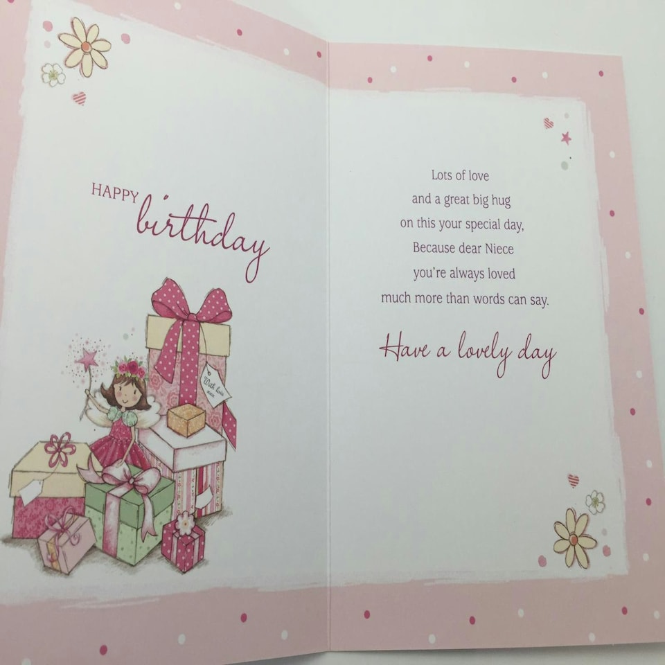 image 1 of Niece Birthday Gifts Greetings Card