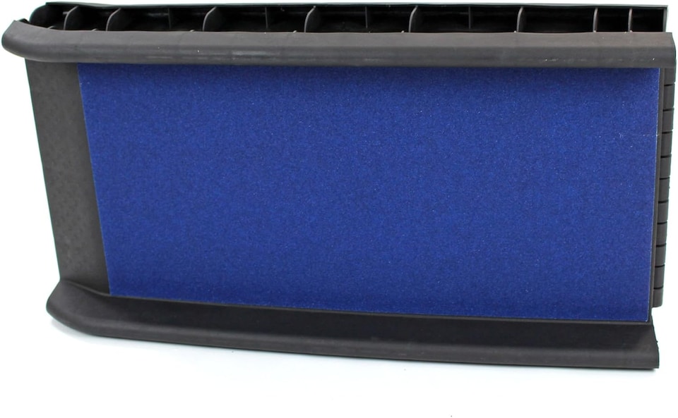 image 1 of Blue Lightweight Folding Travel Pet Ramp