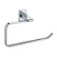 image 3 of Showerdrape Unity Chrome Stainless Steel Wall Mounted Towel Ring | Silver | 1
