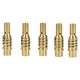 image 1 of Mig Welding Torch Tip Adapter Left Hand Thread & Spring Shroud Support MB15