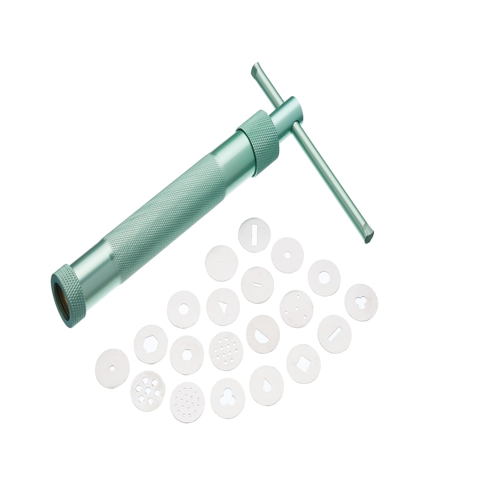 KitchenCraft Icing Gun Green Stainless Steel