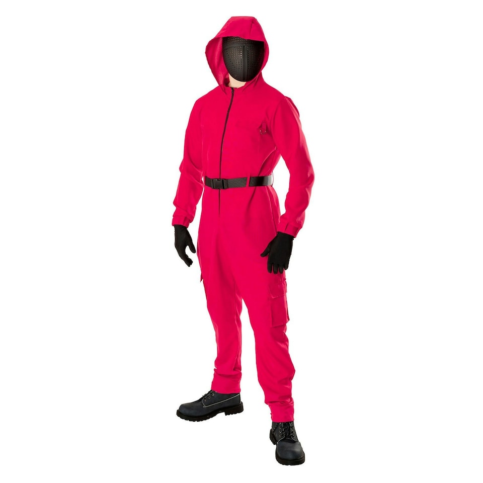 image 1 of Bristol Novelty Unisex Adult The Gamer Suit Costume - Red/Black - M M