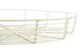 image 3 of Interiors By Premier Chic Cream Wire Bread Basket, Rustic Design Wire Bread Basket For Dining Table, Durable Round Wire Basket