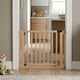 image 2 of Safetots Wooden Elegance Gate, Natural, 79cm - 87cm, Pressure Fit Safety Gate, 57cm Extra Wide Doorway, Easy Installation