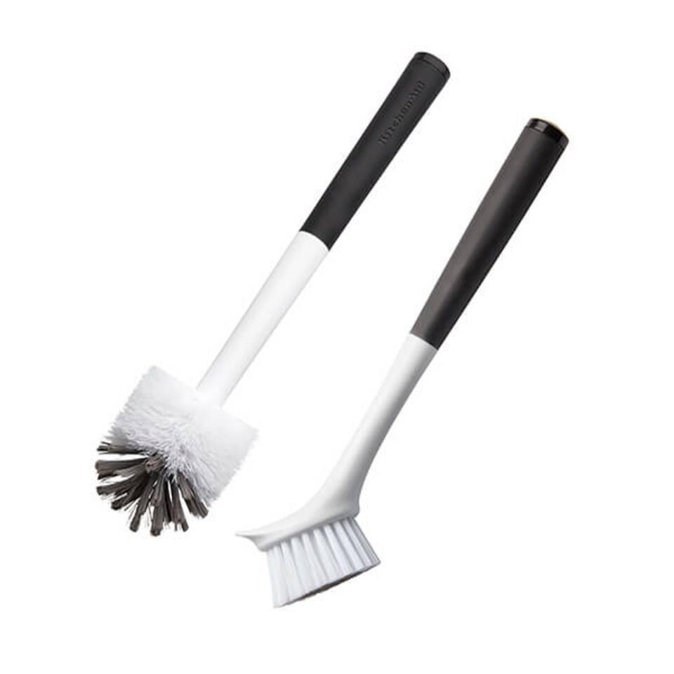 image 1 of KitchenAid Two Piece Cleaning Brush Set