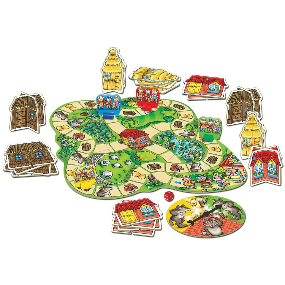 image 1 of Orchard Toys Three Little Pigs Game