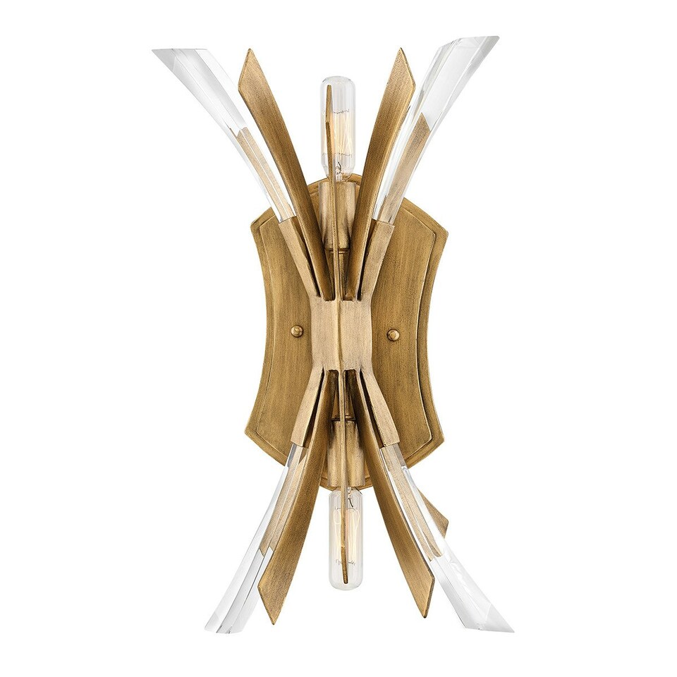 image 1 of Hinkley Fredrick Ramond Vida 2 Light Wall Light Burnished Gold