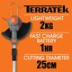 image 9 of Terratek 20V Cordless Grass Trimmer 2-in-1 Strimmer with Blades, Spool & Fast Charge | Grey | Grey | 1