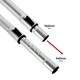 image 5 of SPARES2GO Telescopic Extension Rod Tool Kit Compatible with MacAllister MWDV-30 30L L-A MWDV-40 40L Vacuum Cleaner (35mm) Silver