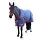 image 1 of HYCONIC No Fill Horse Turnout Rug - Charcoal/Red - 5´