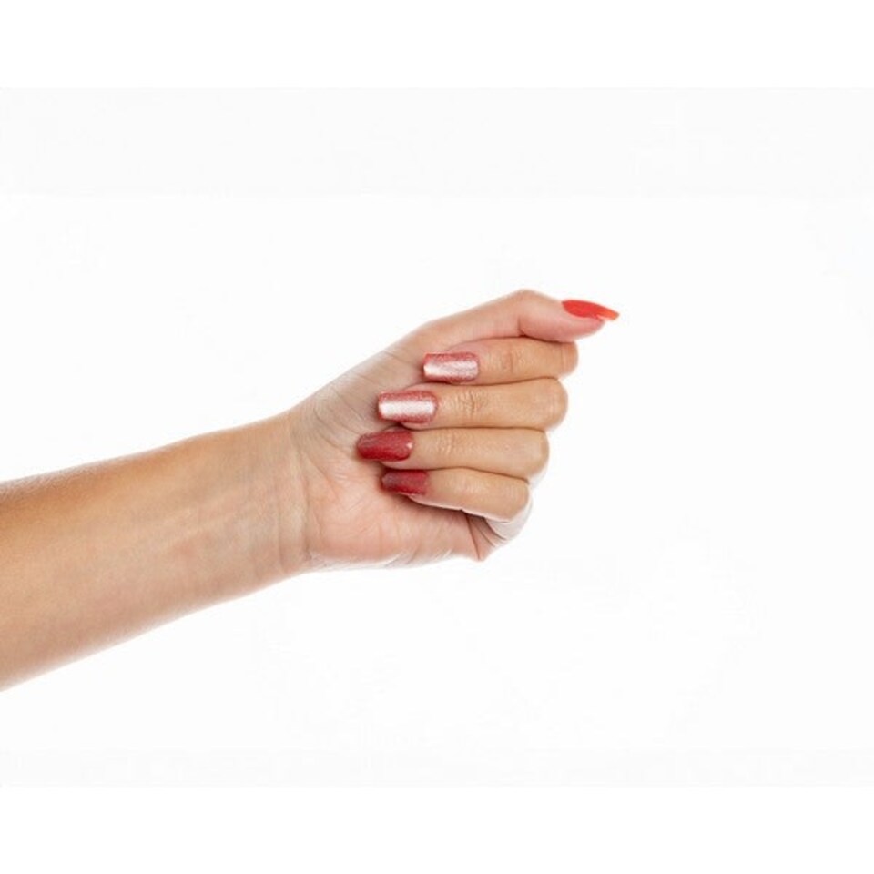 image 1 of Nail HQ Square Tropical Passion Nails (24 Pieces)