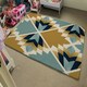 image 4 of Cleopatra Fan Ethnic Pattern (Rug) Multi | Medium: 80x150cm