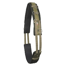 Imperial Riding IRHDeluxe Nylon Horse Lunging Girth - Olive Green - Full