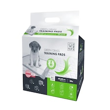M-Pets Green Grass Puppy Training Pads (Pack of 30) | Green | Green | One Size | 1