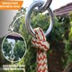 image 7 of NOVECRAFTO Wooden Swing Seat for Gardens – Durable Outdoor Hanging Swing for Kids & Adults – Strong Rope & Wooden Seat for Relaxation or Play