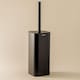 image 2 of COSMIC Toilet brush & holder, Matt black, NEA Collection