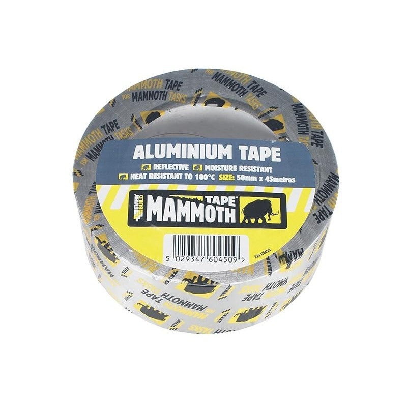 Everbuild Sika Aluminium Tape - Multi Colour - 100mm x 45m